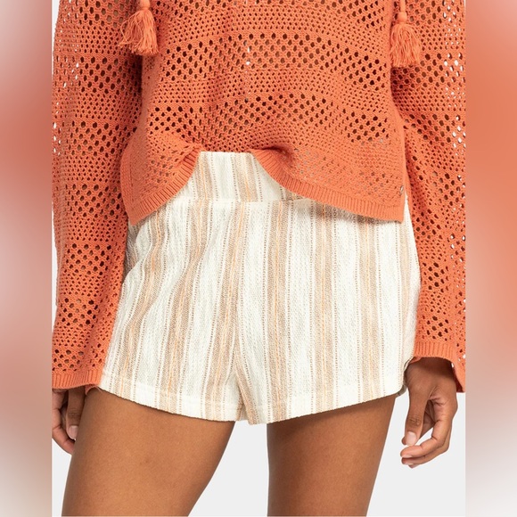 Roxy Drop a Wave Striped Shorts NWT - Picture 1 of 6